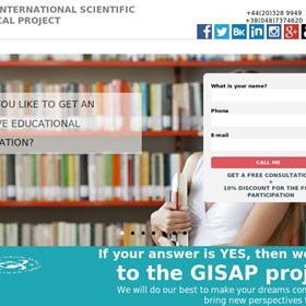 Website: Landing page 2